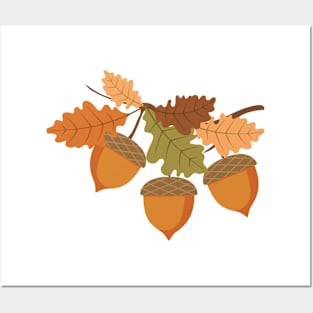 Cute Acorns Posters and Art